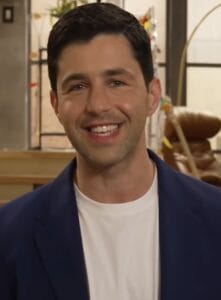 A current photo of Josh Peck smiling